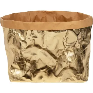 Onvaya Aufbewahrungskorb ONVAYA in Gold/Grau 1-tlg.