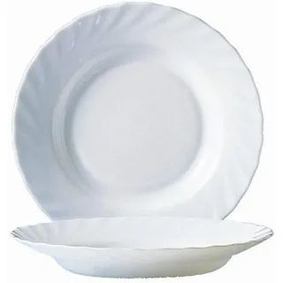 Arcoroc 6 Teller tief  Trianon 22,5 cm Arcopal