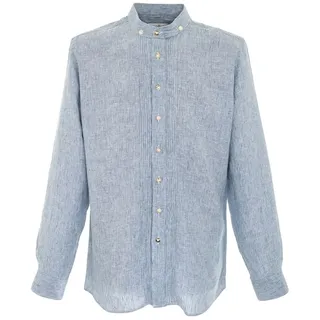 Almsach Stehkragenhemd 175LI in navy | Gr.: S