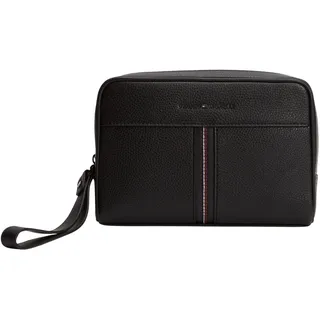 Tommy Hilfiger Herren Pouch Tasche Central mit Handschlaufe, Schwarz (Black), Einheitsgröße - Einheitsgröße