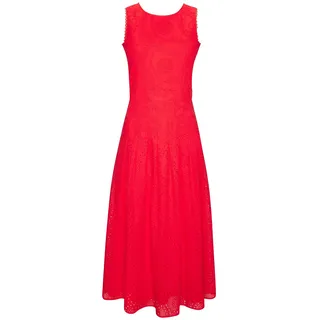 Buffalo Spitzenkleid Sommerkleid rot 34