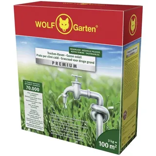 WOLF-Garten Wolf-Garten, Samen, Trocken Rasen L-TP 100 Rasensamen