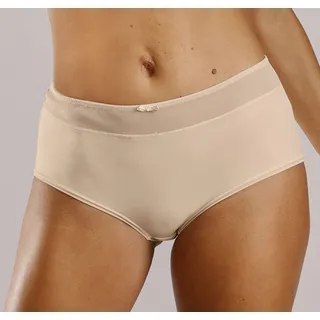 Panty NUANCE Gr. 48/50, braun (toffee) Damen Unterhosen Panties mit transparentem Bund und Zierschleife