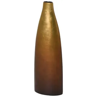 Vivanno Bodenvase Standvase f. Deko-Zweige Fiberglas Gold Accent 41