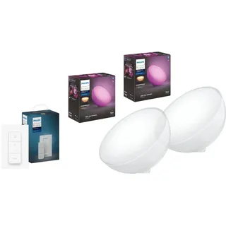 Philips Hue Go Doppelpack White & Color + Dimmer
