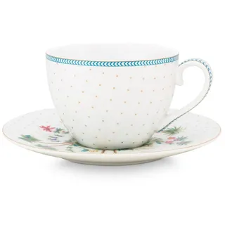 Pip Studio Jolie Dots Gold Tasse 0,28 l Gold