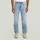 5-Pocket-Jeans Straight Blau 40/38