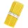 Wachskerze 12 5 cm 100 St gelb/beige