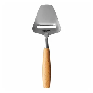 BOSKA HOLLAND Käsehobel Amigo S, Edelstahl, Holz braun