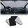 Frontscheibenabdeckung Magnetischer Auto Thermo Grau/Schwarz