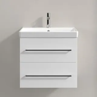 Villeroy & Boch Waschtischunterschrank 2 Auszüge 58 x 51,4 x 48 cm Weiß