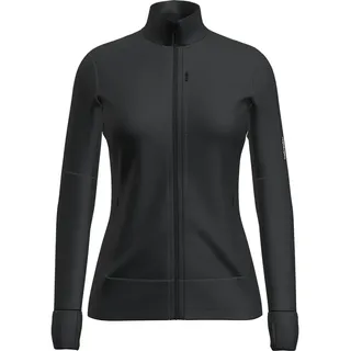 Icebreaker 260 Quantum IV LS Zip Merino Fleecejacke Schwarz M