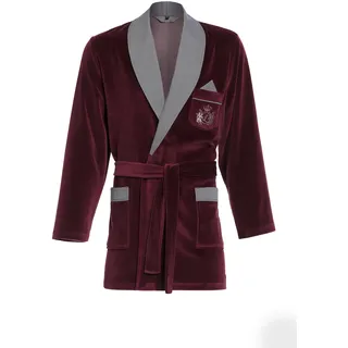 Revise Kurzer Morgenmantel für Herren RE-111 Velour Bademantel – Elegant - 4XL