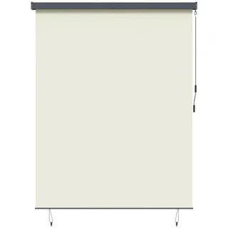 vidaXL Outdoor Rollo Striped 200 x 250 cm Creme