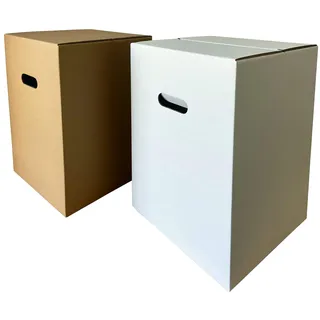 karton-billiger Papphocker Hocker Eventhocker faltbar Sitzmöbel Wellpappe weiß/braun (braun, 1)
