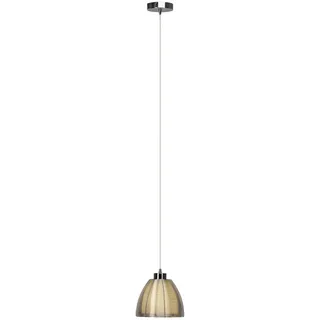 Brilliant Pendelleuchte Relax chrom weiß E27 max. 60W