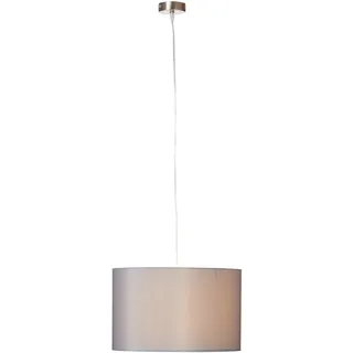 Brilliant Pendelleuchte Clarie grau E27 max. 60W Ø40cm höhenverstellbar