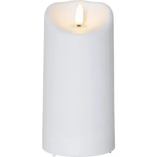 Star Trading LED-Kerze 15 cm weiß