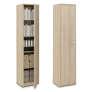 home collective Bücherregal Kleiderschrank 50 x 35 x 180 cm Beige
