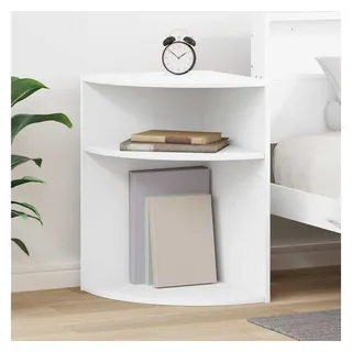 vidaXL Beistelltisch Weiß Spanplatte 39,7 x 39,7 x 60 cm