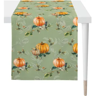 APELT Tischläufer APELT "5454", orange, B:48cm L:140cm, Baumwolle, Tischdecken