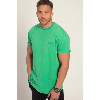 STHUGE T-Shirt STHUGE T-Shirt Halbarm oversized Vintage Look grün 4XL