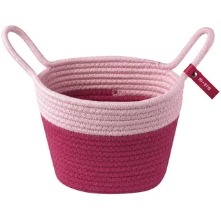 Micro Korb für Roller – Zubehör für Roller – natürliche Baumwolle – 360 g – Rosa