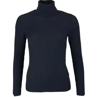 Tommy Hilfiger Damen Rollkragen Pullover ERCA MINI Cable ROLL-NK Sweater (DE/NL/SE/PL, Alphanumerisch, M, Regular, Regular, Schwarz) - M