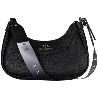 Armani Exchange Wave Small Hobo Bag Umhängetasche Polyurethan Schwarz