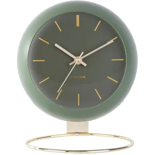 Karlsson, Tischuhr, Table clock Globe moss green, Des.Armando Breeveld