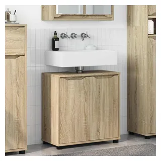 vidaXL Badezimmerwaschbecken-Schrank Sonoma-Eiche 60 x 30 x 60 cm