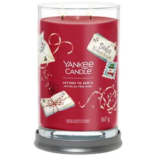 Yankee Candle Santa on Skis Duftkerze 567 g rot