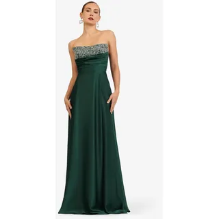 Kraimod Abendkleid mit Zierschnürung grün 36