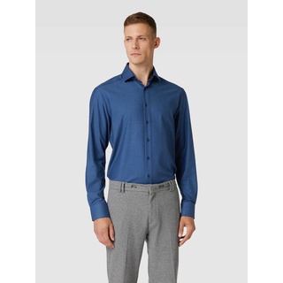 Modern Fit Business-Hemd mit Kentkragen, Blau, 43