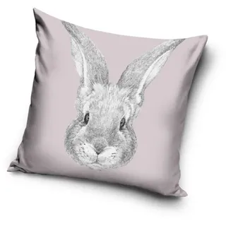 Carbotex Dekokissen Hase Kissen Dekokissen 40 x 40 cm