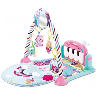 KIKKABOO Krabbeldecke + Spielbogen, Krabbeldecke Piano,