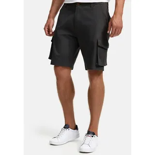 Indicode Cargoshorts Herren INSolupe Cargo Shorts Herrenshorts schwarz L