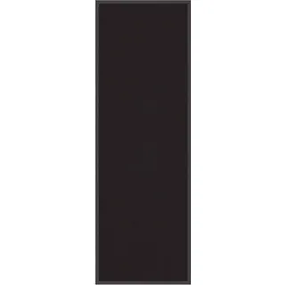 vidaXL Fussmatte 60 x 180 cm Schwarz