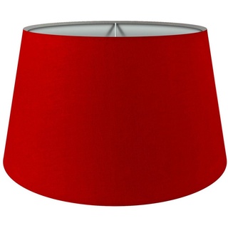 Wogati Lampenschirm Wogati Premium Stehlampe Lampenschirm Konisch rot Ø 23 cm
