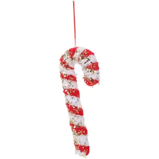 DIYEAH Weihnachtliche Zuckerstangen-deko Mittelgroß Hängend Candy Cane Prop für Baum Fenster Wand Weihnachtsbaum Schmuck Party Fensterdeko