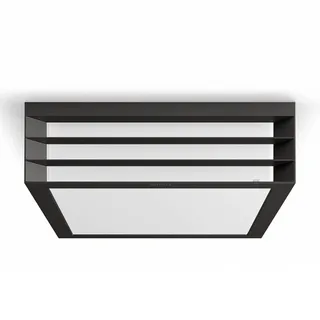 Philips Deckenleuchte E27 Aluminium 8,1 cm wetterfest ohne Leuchtmittel anthrazit