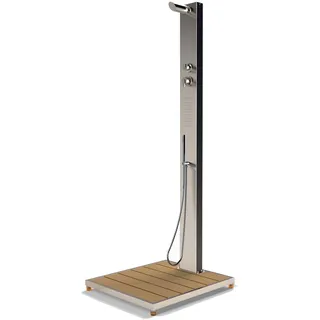 Ideal Eichenwald Modell 70 Gartendusche Malta sandfarbig