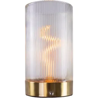 LUXULA Tischleuchte Gold/Transparent