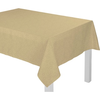 Tischdecke WIRTH "Westport" Tischdecken Gr. B/L: 120 cm x 120 cm, 1 St., quadratisch, beige Tischdecken