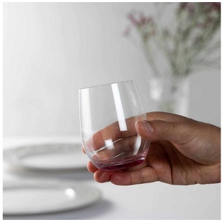RIEDEL THE WINE GLASS COMPANY Weißweinglas Riedel Weinglas Happy O, 4er Set 5414/44, Glas
