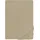Spannbettlaken Jersey-Elasthan 120 x 200 - 130 x 220 cm braun