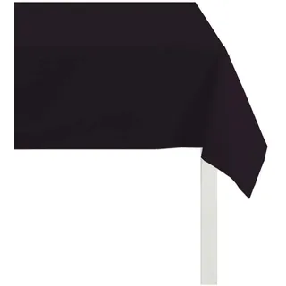 Apelt Tischdecke Basic 4362 160x240 cm | schwarz - schwarz