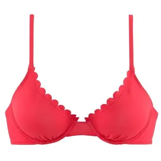 LASCANA Bikini-Top Damen rot 34 Cup B