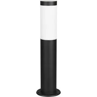 Trio Wegeleuchte Edelstahl Schwarz matt Ø11,8cm exkl. 1x E27
