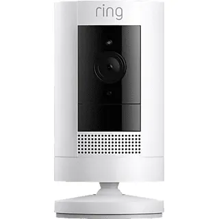 Ring Stick Up Cam Akku Weiß